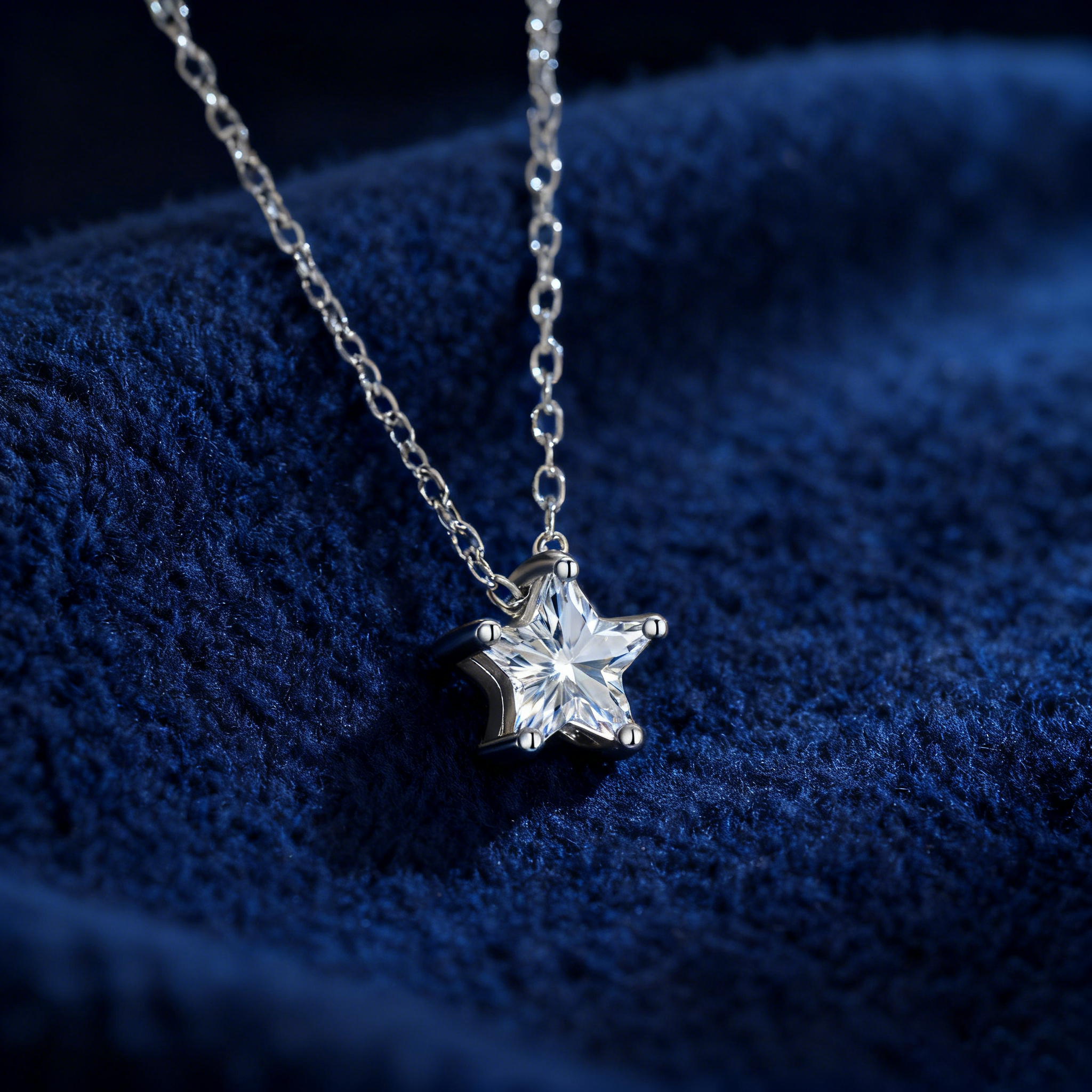 Stellar Necklace – Radiant Star Pendant