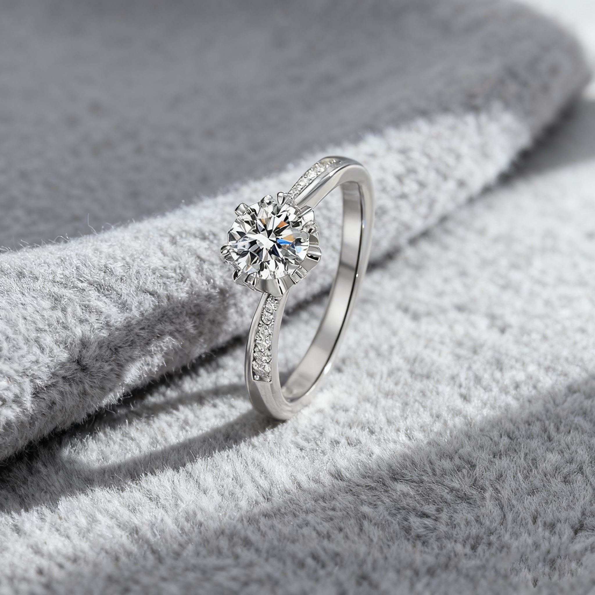 Infinite Love Circle Zircon Ring – S925 Silver, Eternal Blessings