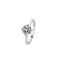 Eternal Circle Zircon Ring – S925 Silver, Love & Harmony