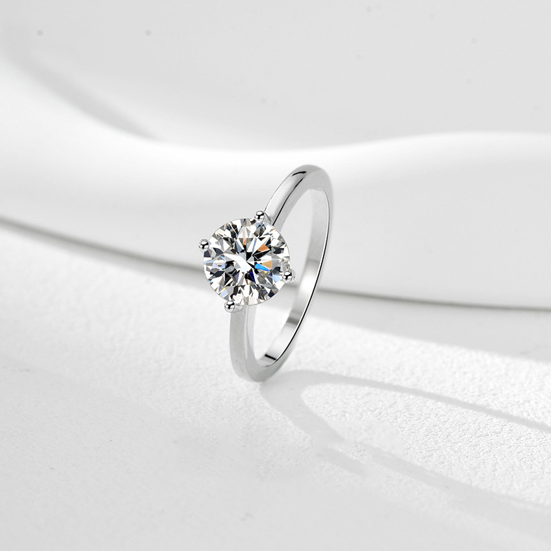 Eternal Circle Zircon Ring – S925 Silver, Love & Harmony