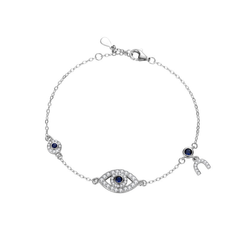 Mystic Evil Eye Bracelet – Love & Protection with Dazzling 6A Zircon