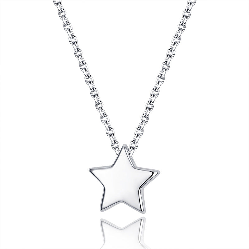 Celeste Necklace – Sterling Silver Star