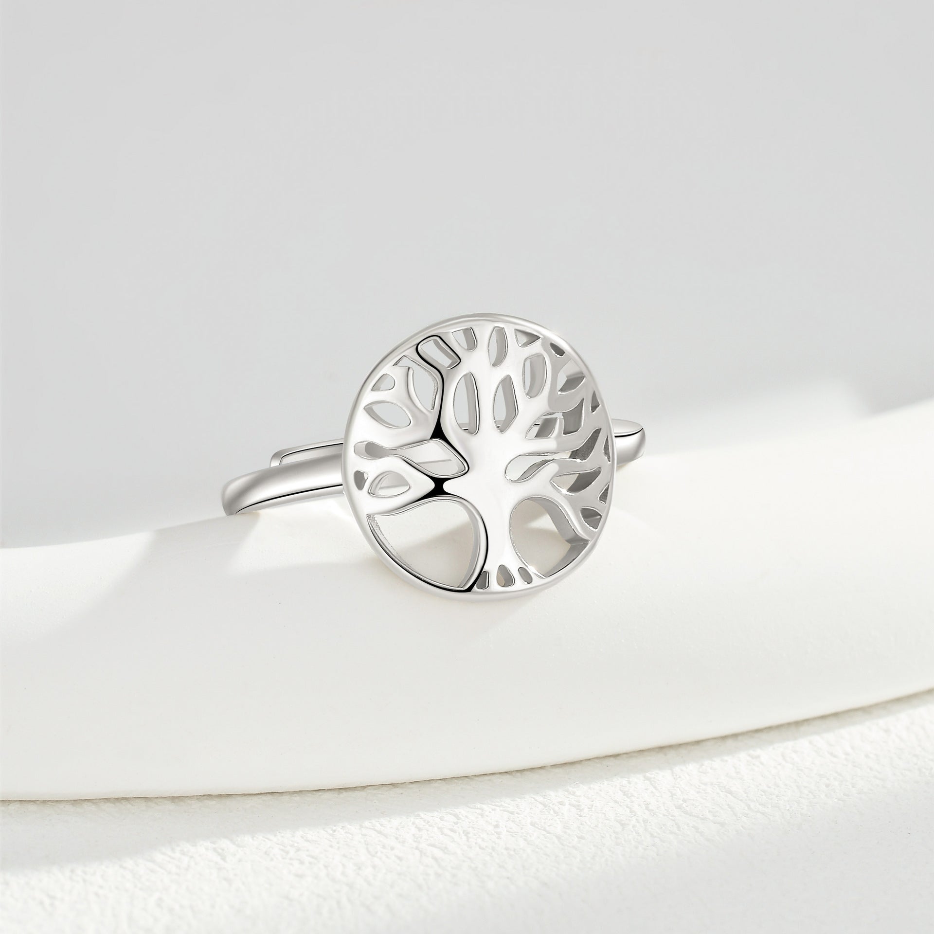 Tree of Life Silver Ring – S925, Growth & Legacy