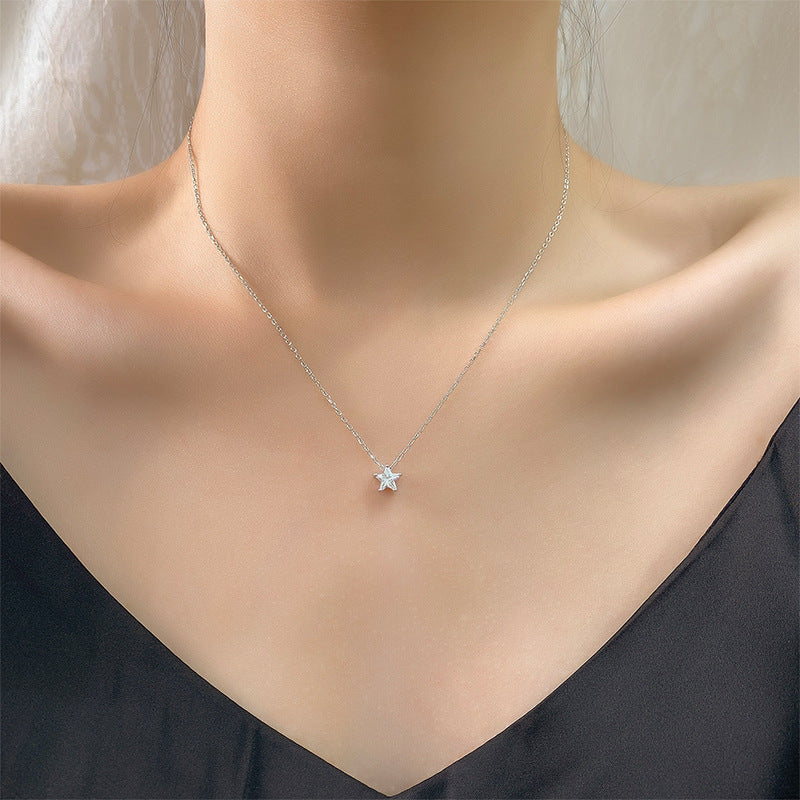 Stellar Necklace – Radiant Star Pendant