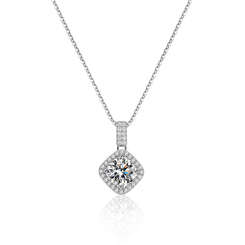 Elysian Necklace – Square Sparkle Harmony