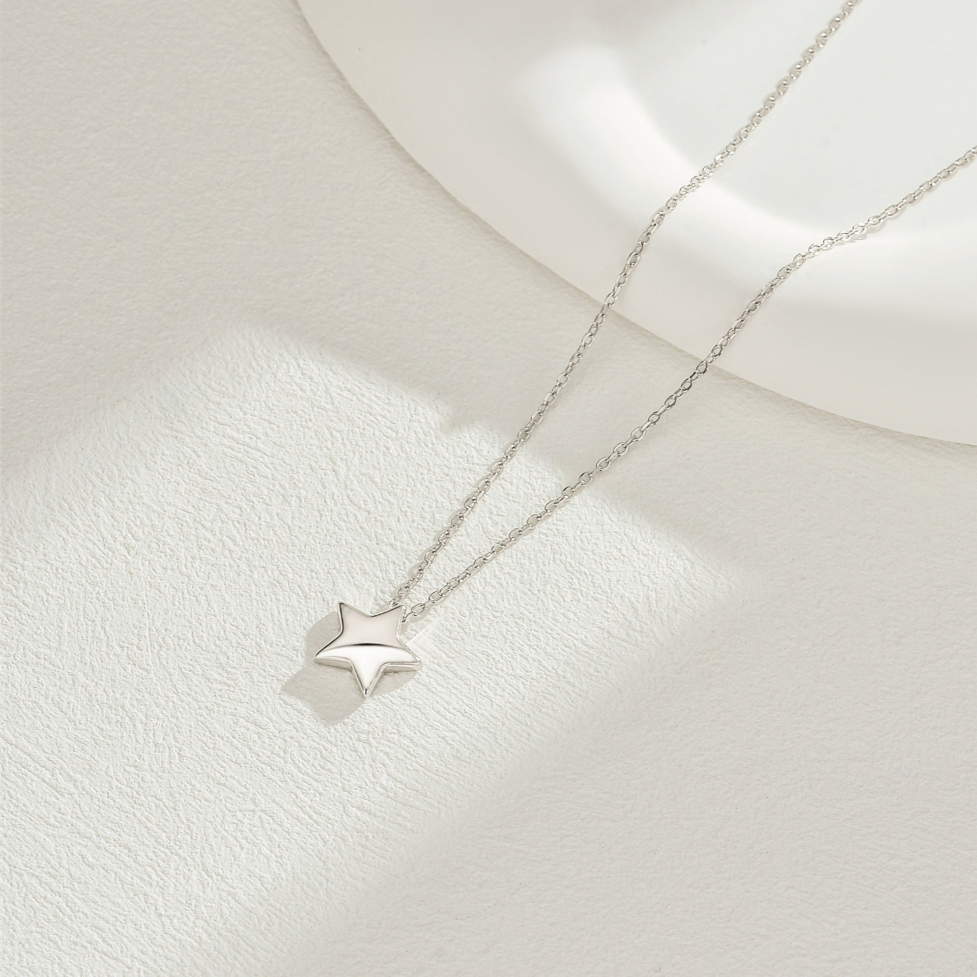 Celeste Necklace – Sterling Silver Star